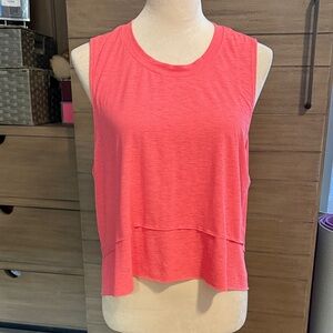 Free People Sleeveless Coral Top (Movement)